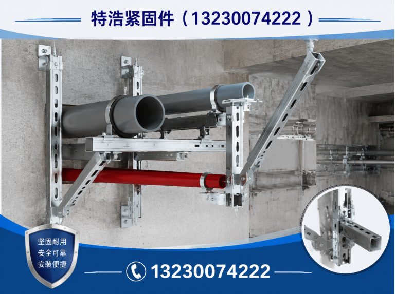 邯郸经济技术开发区管廊支架展示图